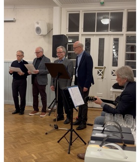 Köörin kvartetin eka esiintyminen