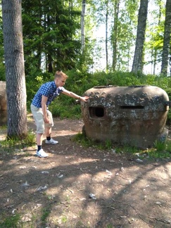 Tutustuminen Marjalan bunkkerimuseoon