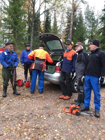 Talkoolaiset Melakolla