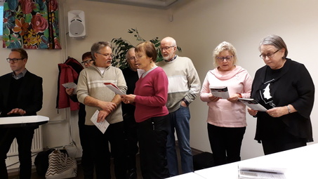 Jouluhartaus joulukuun kokouksessa